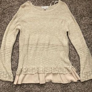 Knox Rose cream sweater